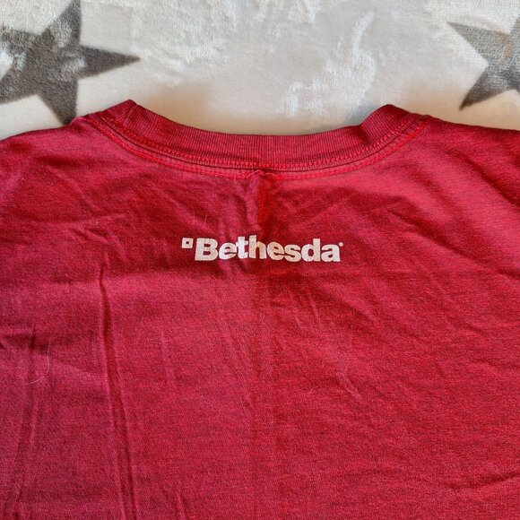 *NO SIZE TAG* Bethesda The Evil Within 2 Video Game Promotional T-shirt Horror - Picture 6 of 7